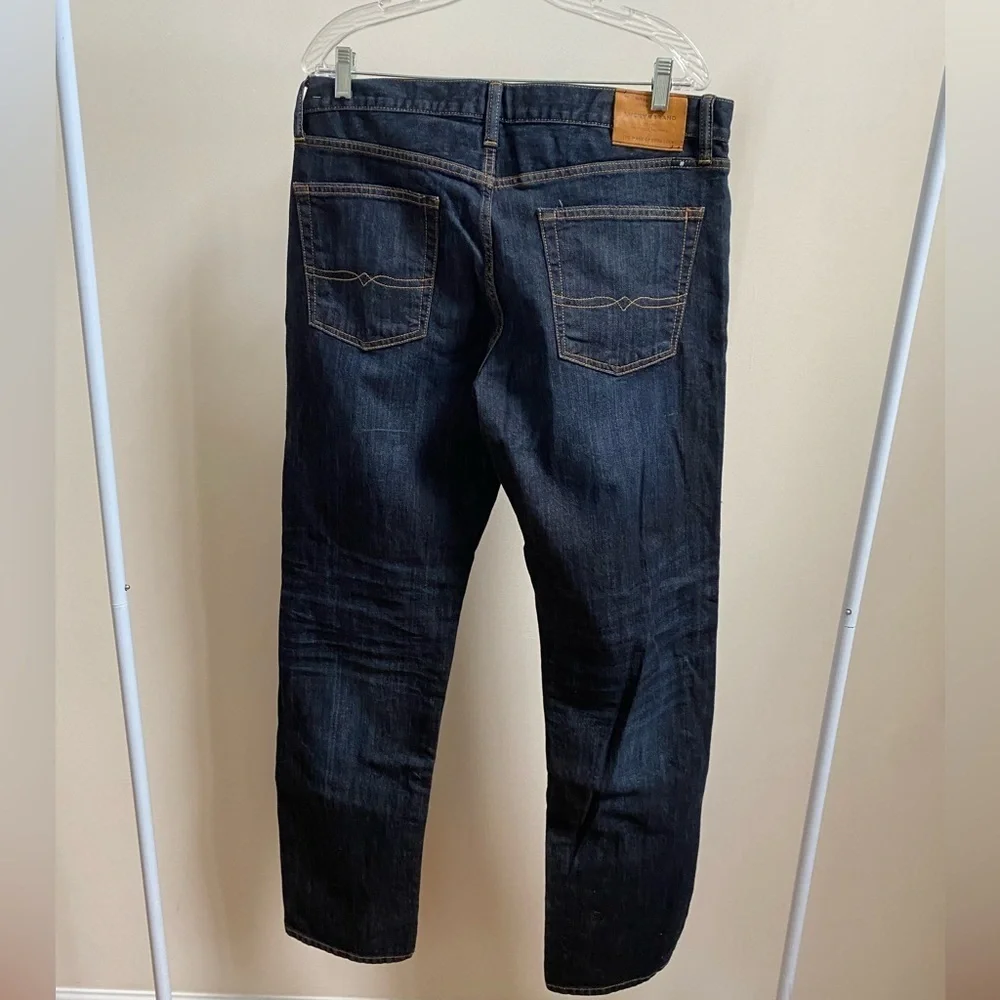Lucky Brand Men's 221 Straight Jean dark wash Barite denim Sz 34/34